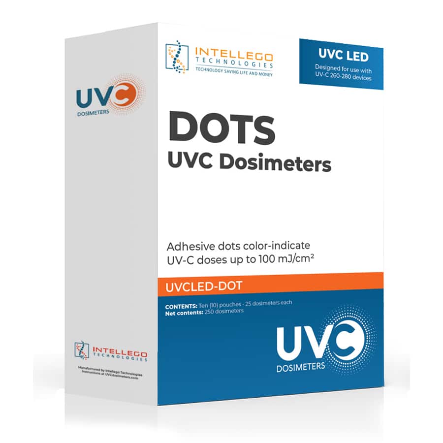 Intellego Technologies LED DOTS UVC Dosimeter