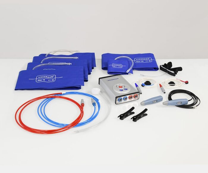 Vicorder vascular testing system